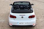 Volkswagen Golf R White Cabriolet 2013 года